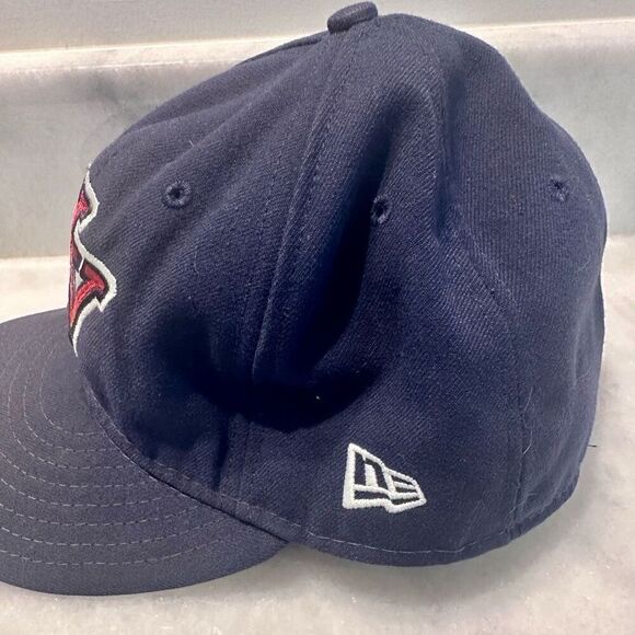 New Era Hudson Valley Renegades MLB Baseball Fitted Hat Navy Size 7 3/8 - Picture 2 of 4